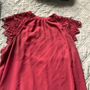 High neck blouse